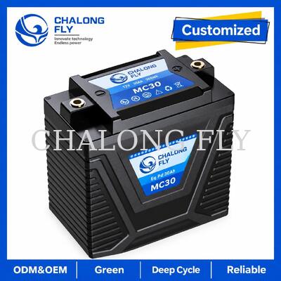 12.8V 5Ah LiFePO4 Motosiklet Başlatıcı Pil 300A 814Ah Kurşun-Asit Değiştirme için